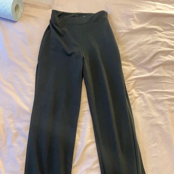 black trousers with slit - Picture 1 of 5